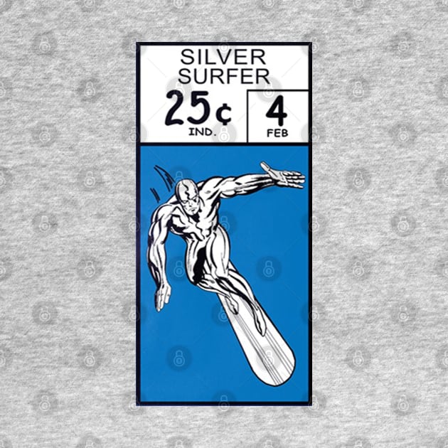 Silver Surfer corner box by GeekGiftGallery